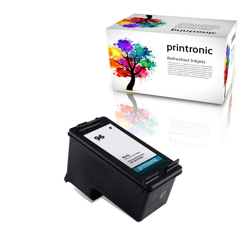 Printronic Remanufactured Ink Cartridge Replacement for HP 96 C8767WN (1 Black) - Image 1